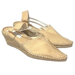 Don Quichosse Pointed Toe Espadrille Wedges